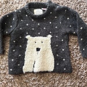 Zara Little Boys Size 2-3 Knit Sweater